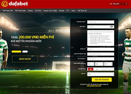 Hướng dẫn tham gia cá độ bóng đá tại Dafabet
